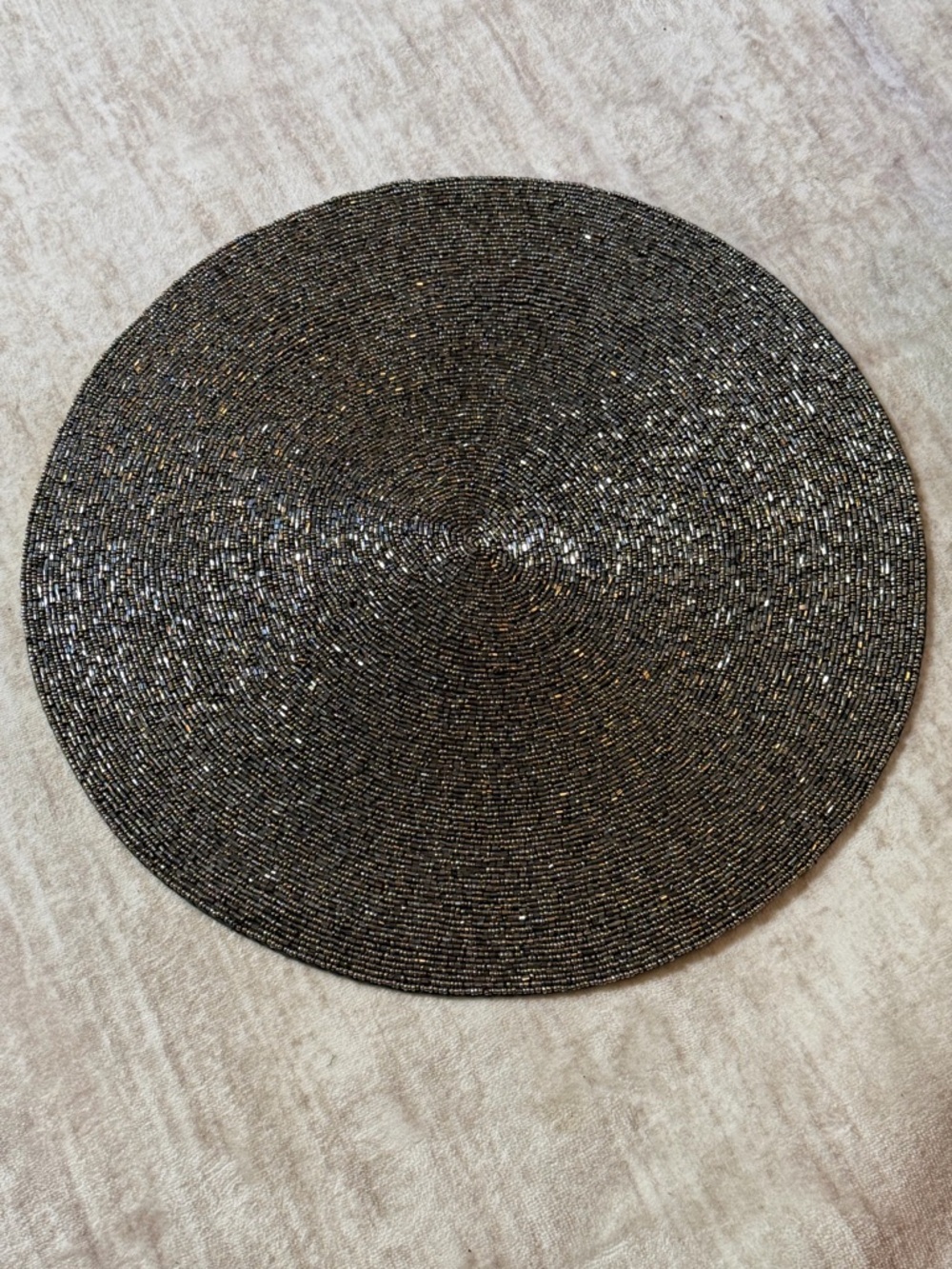 Kim Seybert Black Beaded Accent